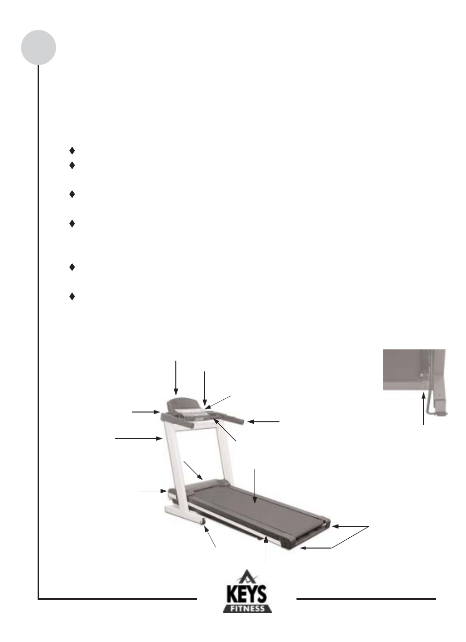 Before you start | Keys Fitness DVC120 User Manual | Page 5 / 20