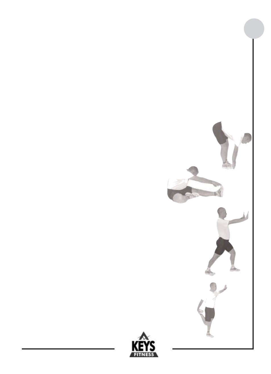 Warm up exercises | Keys Fitness DVC120 User Manual | Page 6 / 20