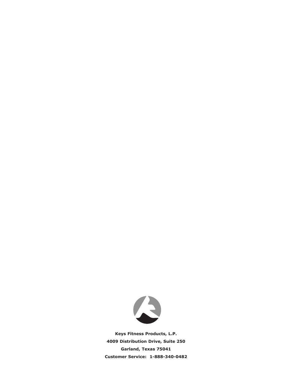 Keys Fitness Flat Bench KF-FB User Manual | Page 11 / 11