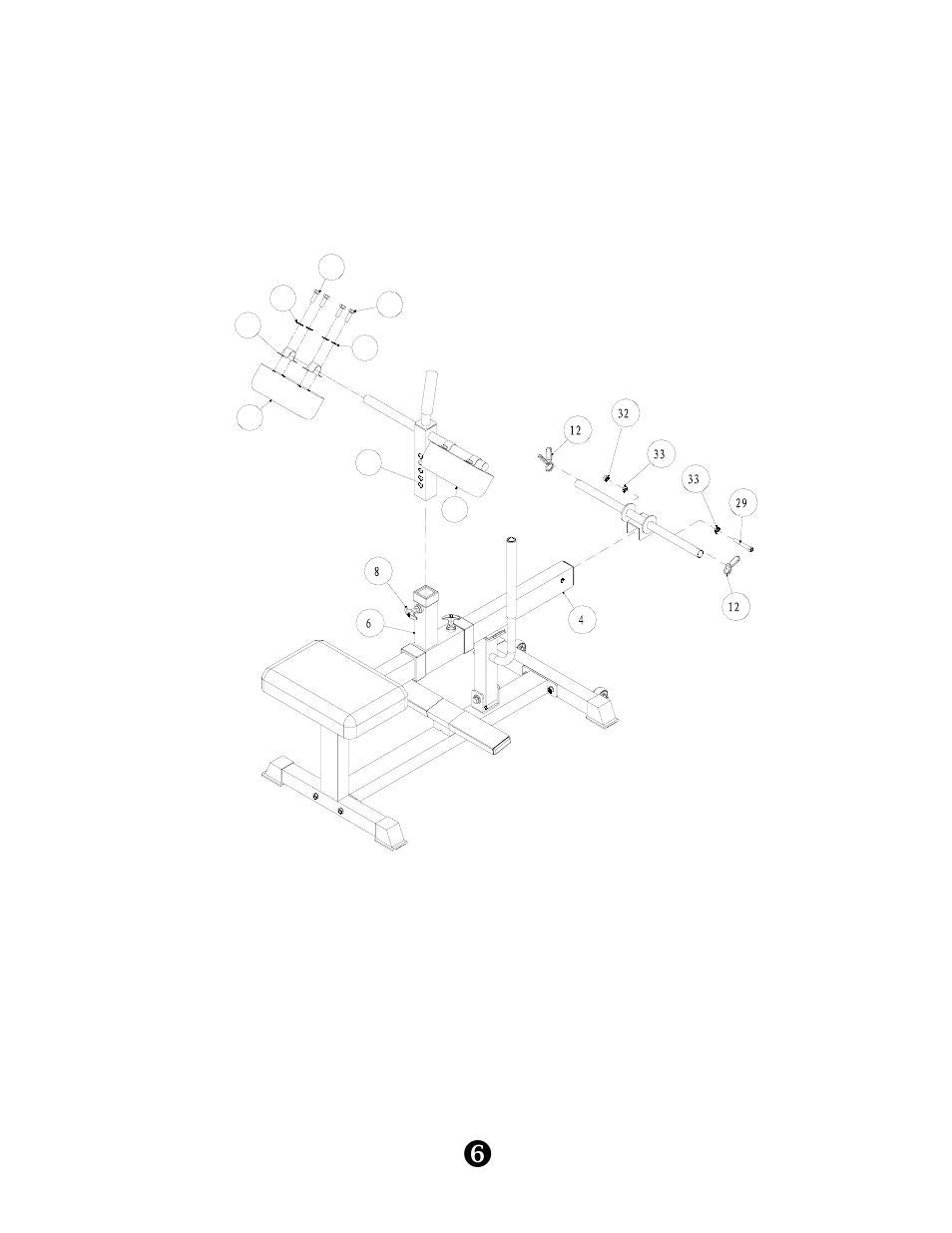 Step 5, Assembly | Keys Fitness CALF RAISE KPS-CR User Manual | Page 8 / 12