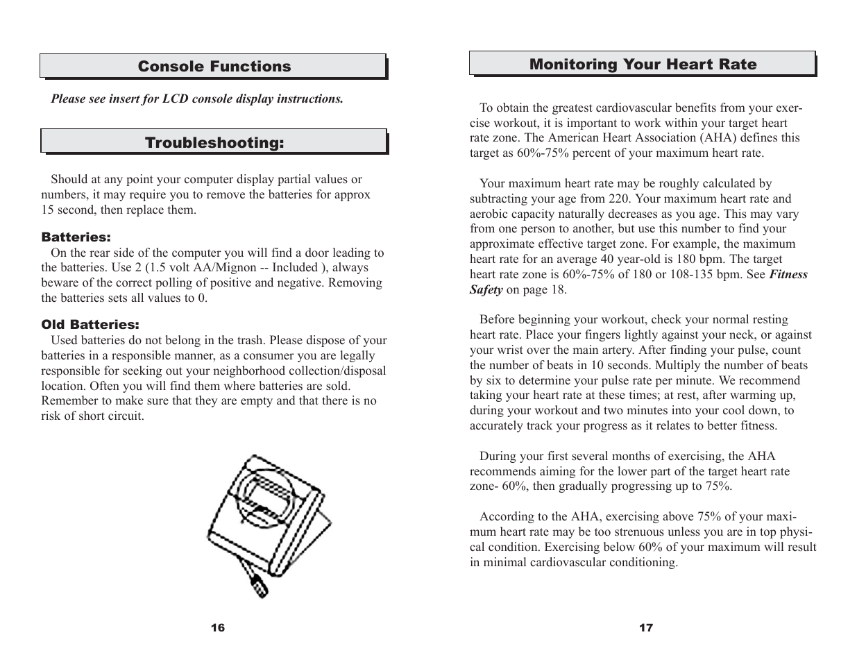 Keys Fitness 520U User Manual | Page 10 / 11