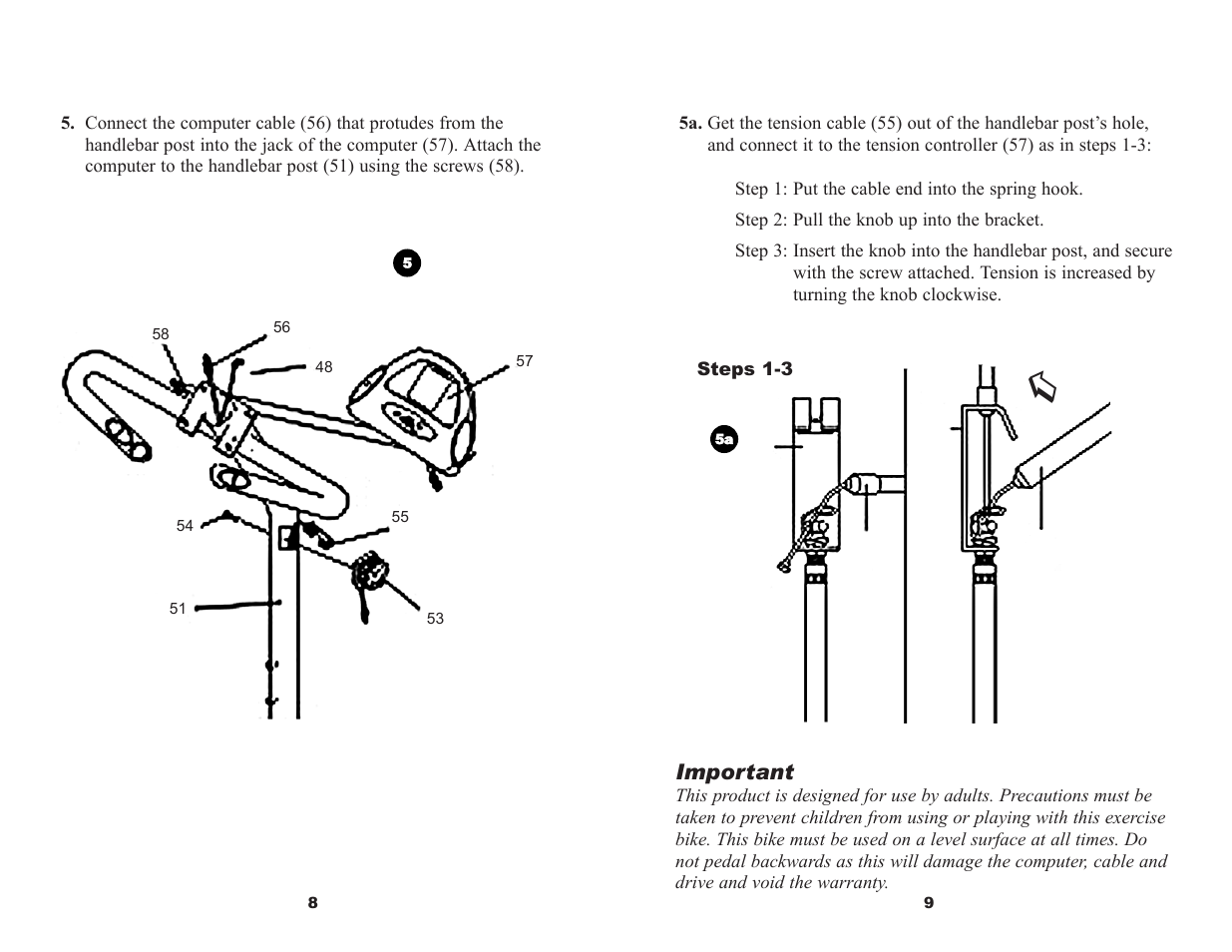 Keys Fitness CM530R User Manual | Page 6 / 10