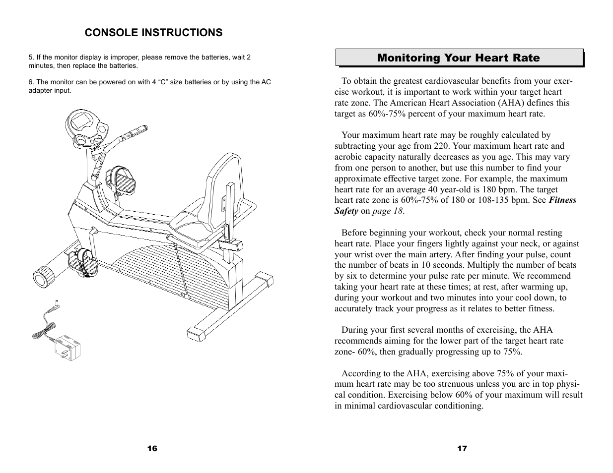 Keys Fitness 6.0r User Manual | Page 10 / 13