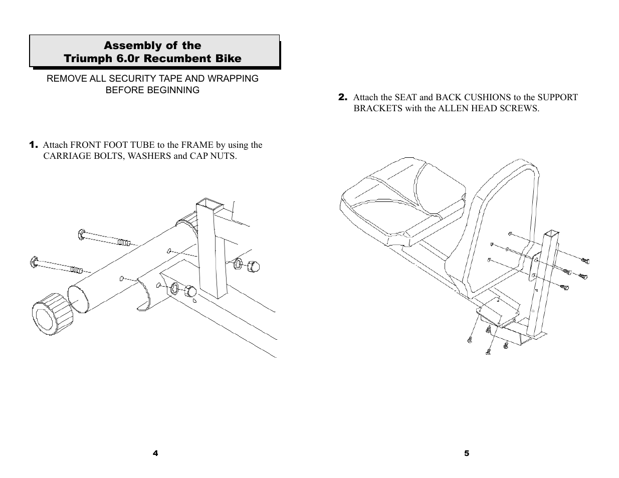 Keys Fitness 6.0r User Manual | Page 4 / 13