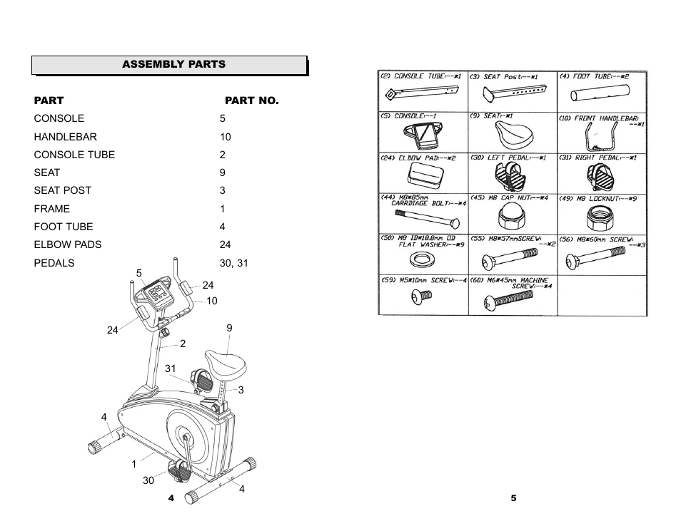 Keys Fitness CardioMax 835U User Manual | Page 4 / 12