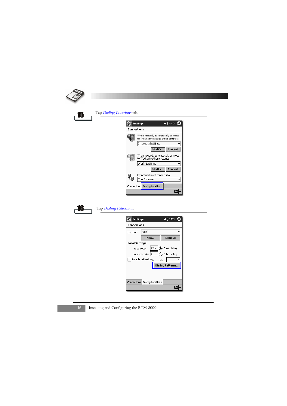 Keys Fitness GSM/GPRS Compact Flash Card RTM-8000 User Manual | Page 26 / 112