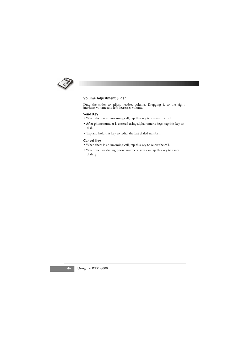 Keys Fitness GSM/GPRS Compact Flash Card RTM-8000 User Manual | Page 56 / 112