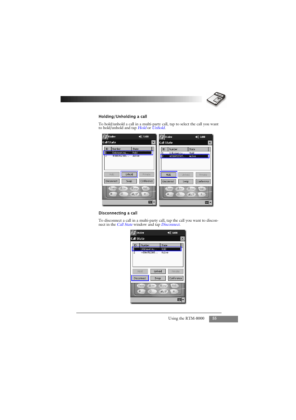 Keys Fitness GSM/GPRS Compact Flash Card RTM-8000 User Manual | Page 65 / 112