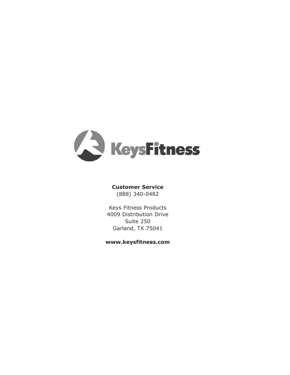 Keys Fitness CG2 User Manual | Page 23 / 23