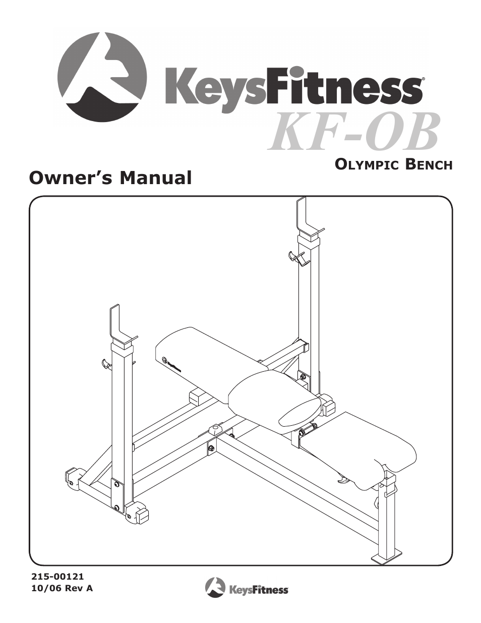 Keys Fitness KF-OB User Manual | 14 pages