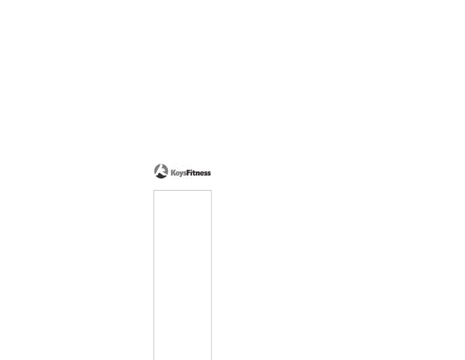 Parts information | Keys Fitness Stepper Machine E2-0 User Manual | Page 31 / 36