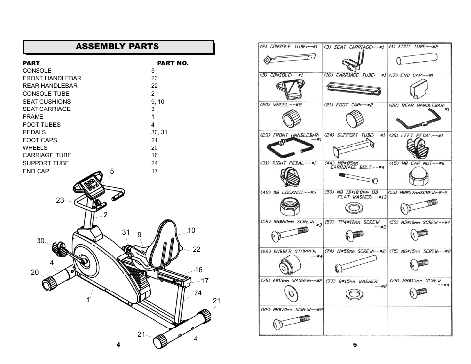Keys Fitness 835R User Manual | Page 4 / 12