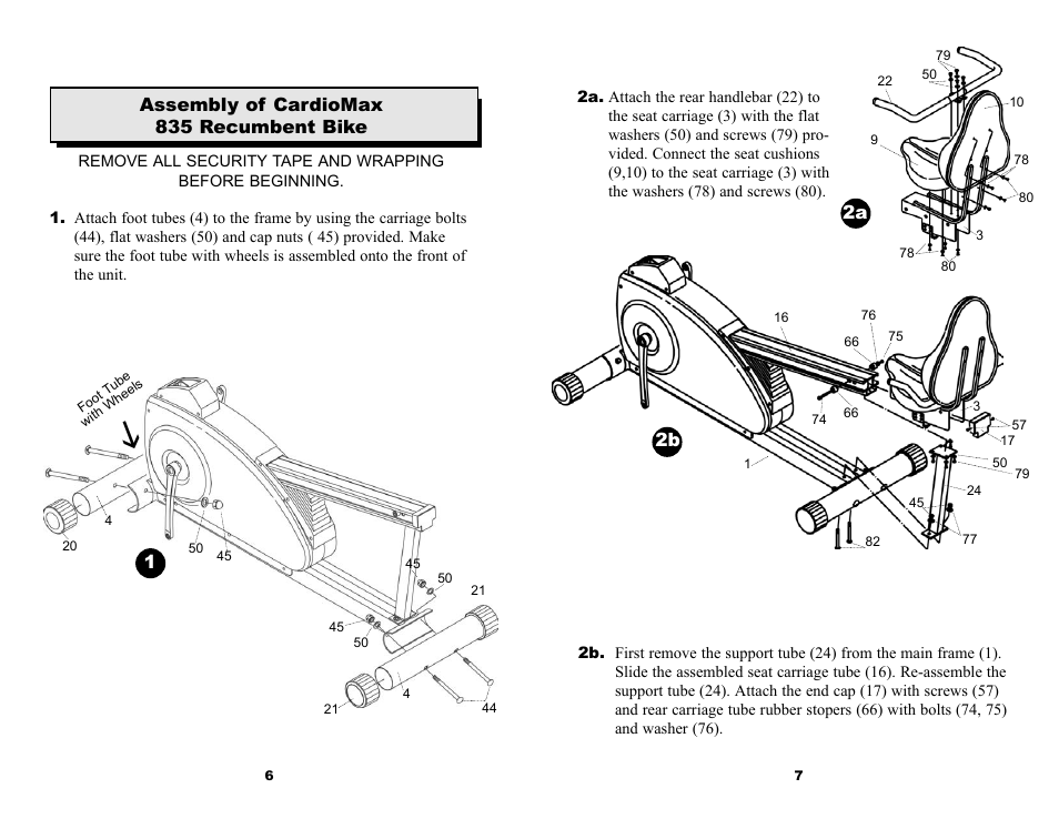 Keys Fitness 835R User Manual | Page 5 / 12