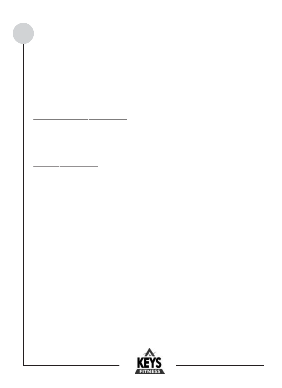 Error messages, 19 treadmill error messages | Keys Fitness HT901 User Manual | Page 19 / 22