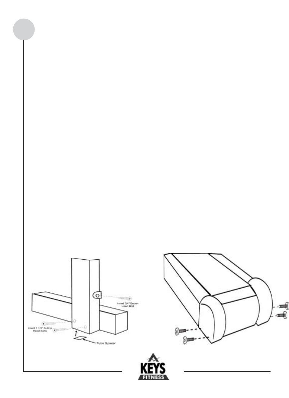 Assembly, moving instructions | Keys Fitness HT901 User Manual | Page 7 / 22