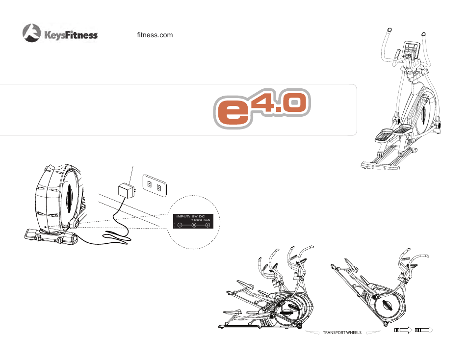 Keys Fitness KF-E4.0 User Manual | Page 16 / 36