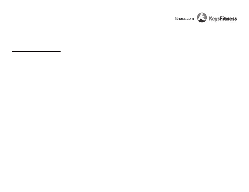 Keys Fitness KF-E4.0 User Manual | Page 19 / 36