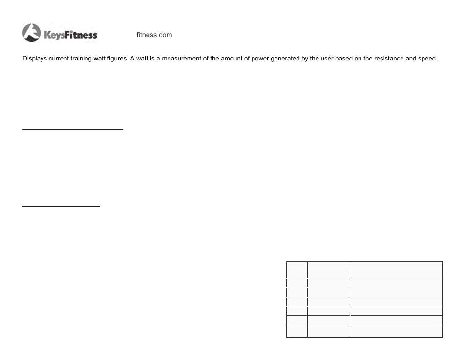 Keys Fitness KF-E4.0 User Manual | Page 20 / 36