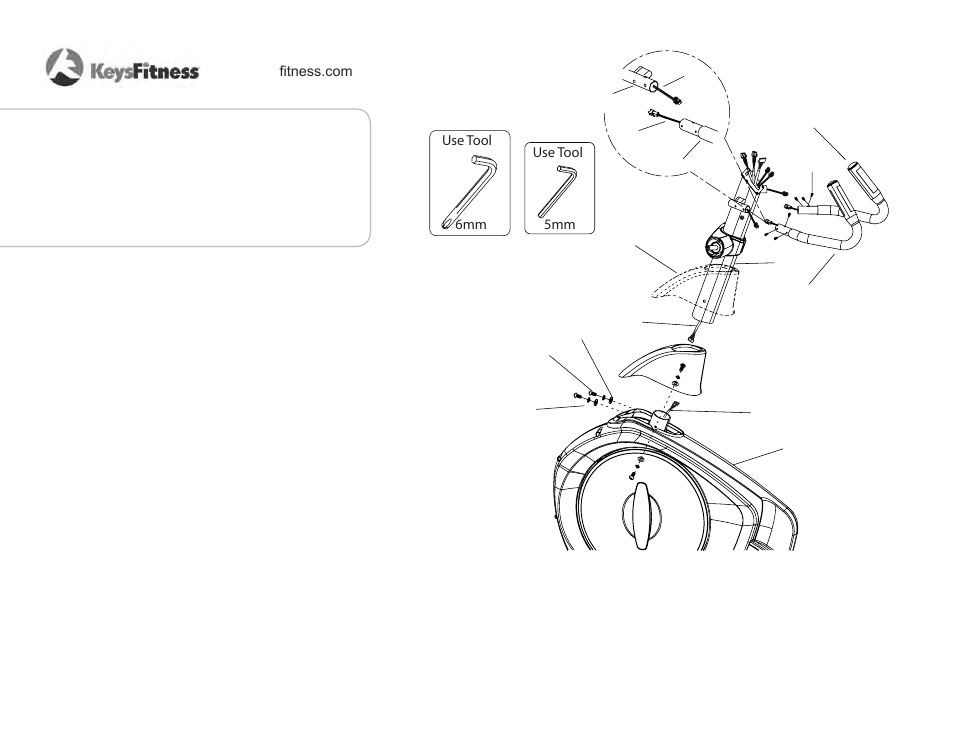 Keys Fitness KF-E4.0 User Manual | Page 8 / 36