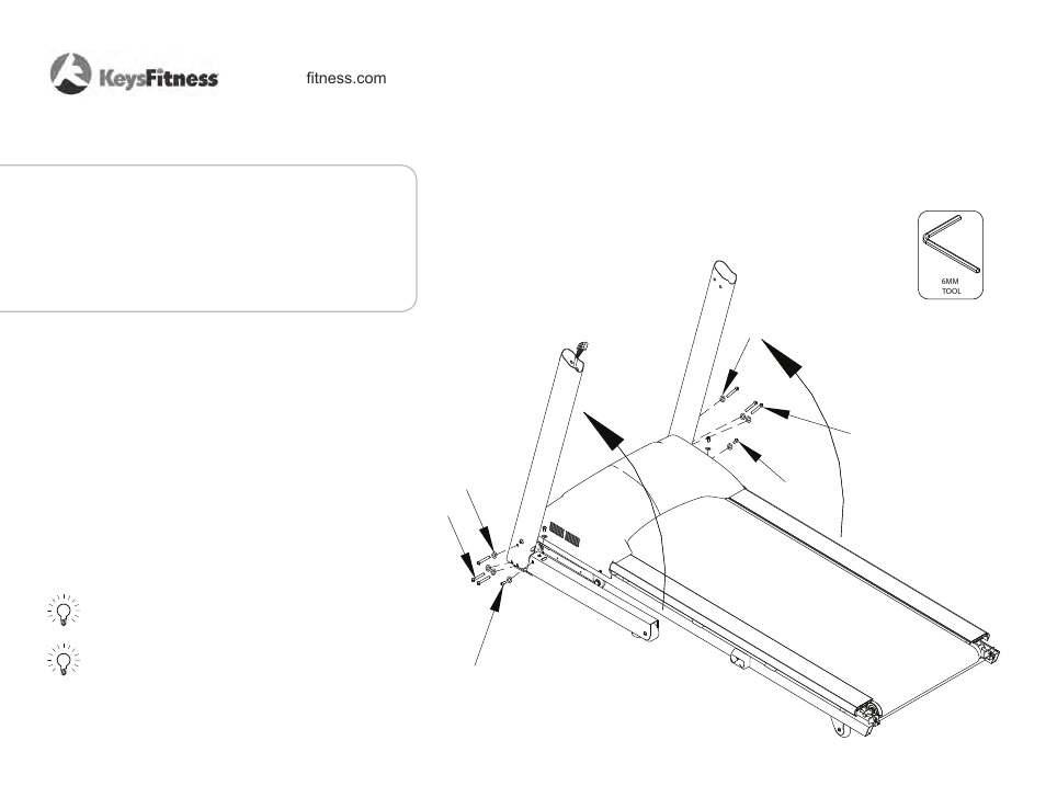 Keys Fitness KF-T6.0 User Manual | Page 6 / 36