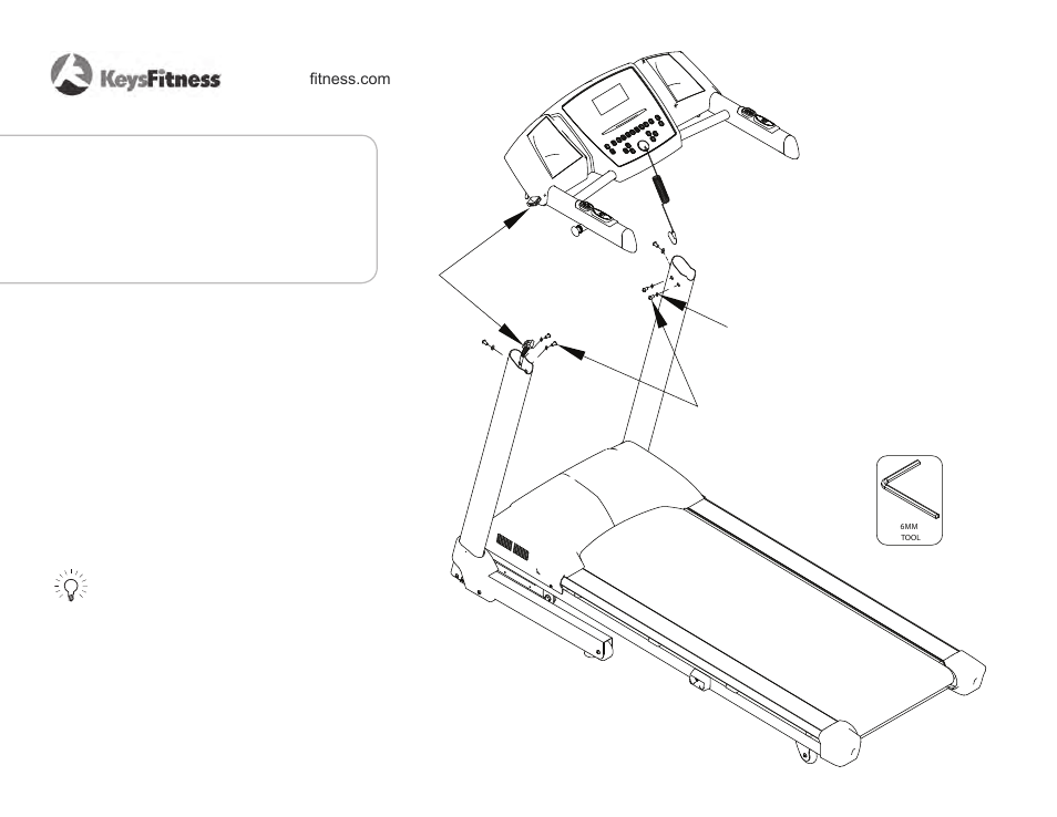 Keys Fitness KF-T6.0 User Manual | Page 8 / 36