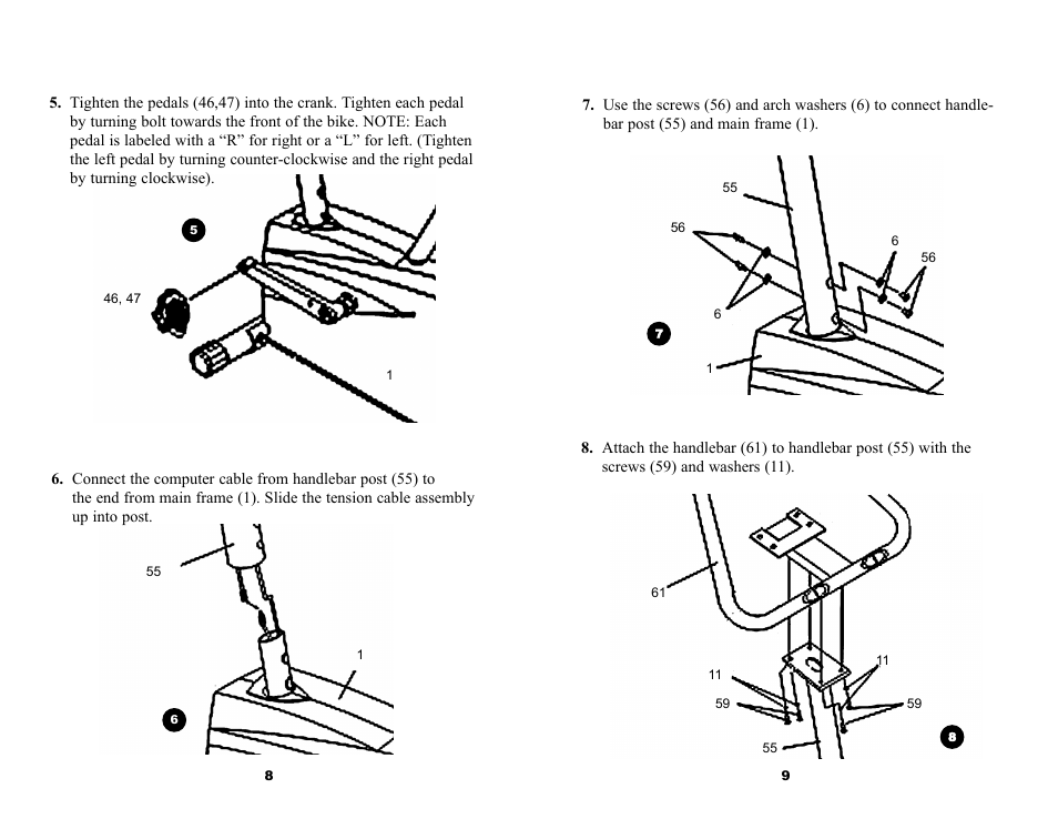 Keys Fitness 530U User Manual | Page 6 / 11