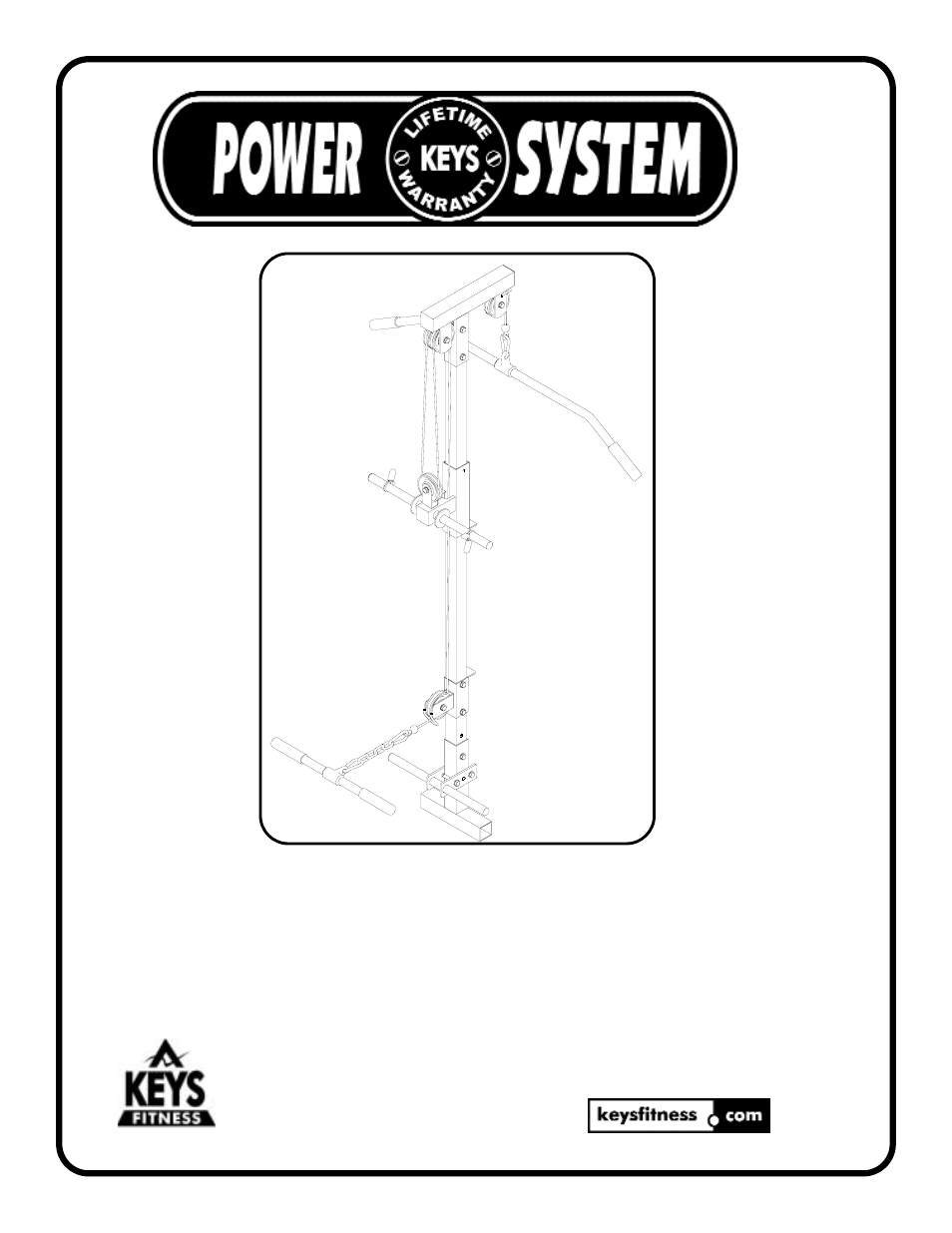 Keys Fitness KPS-LATA User Manual | 12 pages