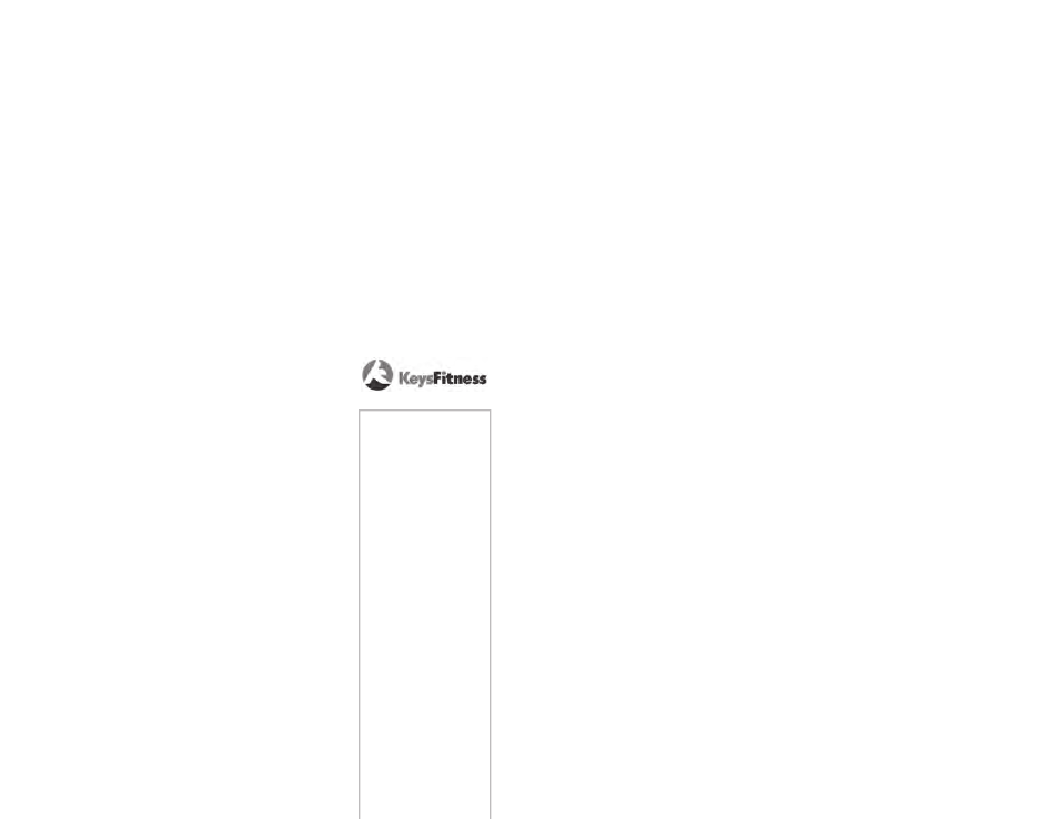 Parts information | Keys Fitness KF-T4-0 User Manual | Page 32 / 36
