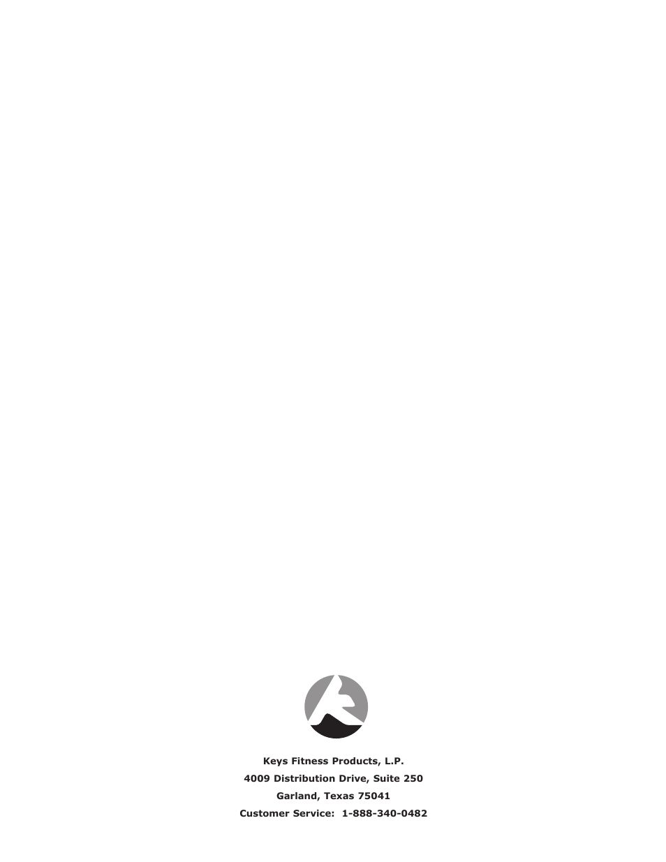 Keys Fitness Leg Attachment KF-LEGA User Manual | Page 9 / 9