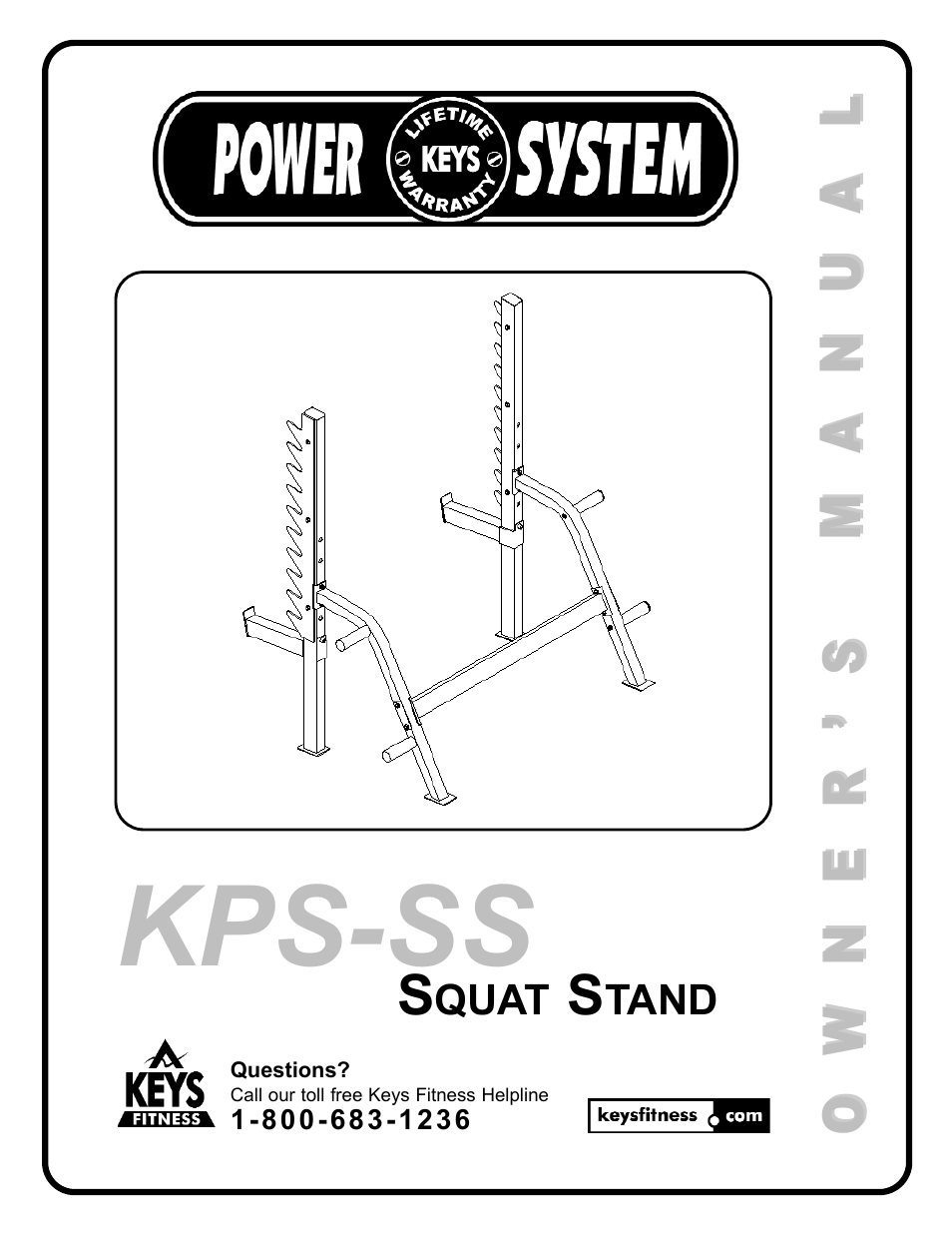 Keys Fitness KPS-SS User Manual | 12 pages