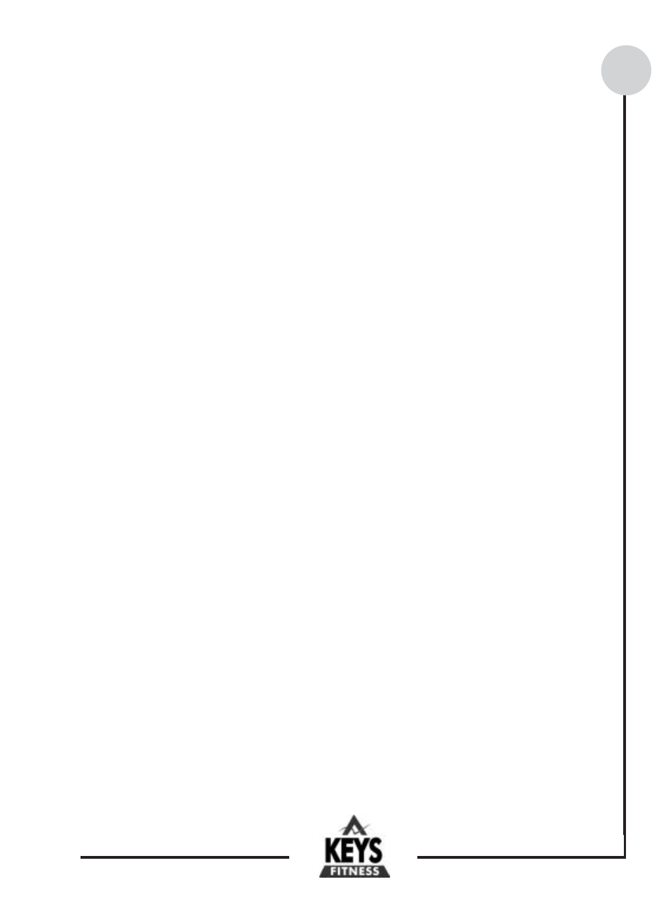 Keys Fitness Discovery 320 DCV320 User Manual | Page 2 / 20