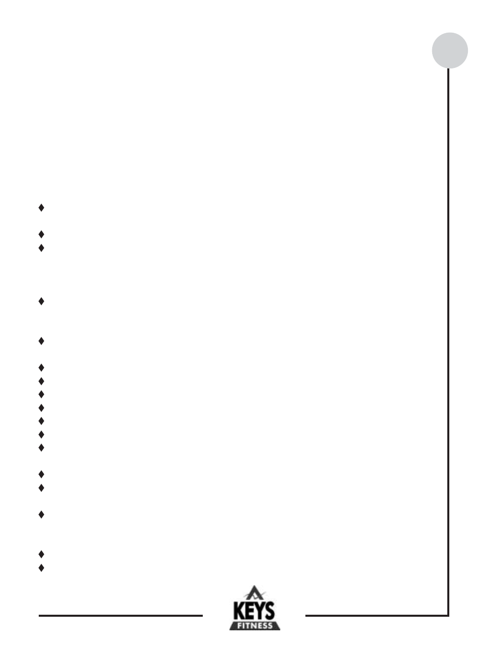 Important safety information | Keys Fitness Discovery 320 DCV320 User Manual | Page 4 / 20