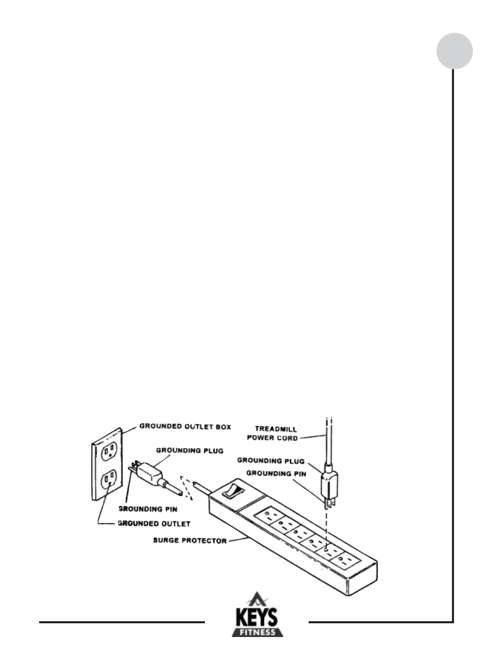 Power requirements | Keys Fitness Discovery 320 DCV320 User Manual | Page 8 / 20