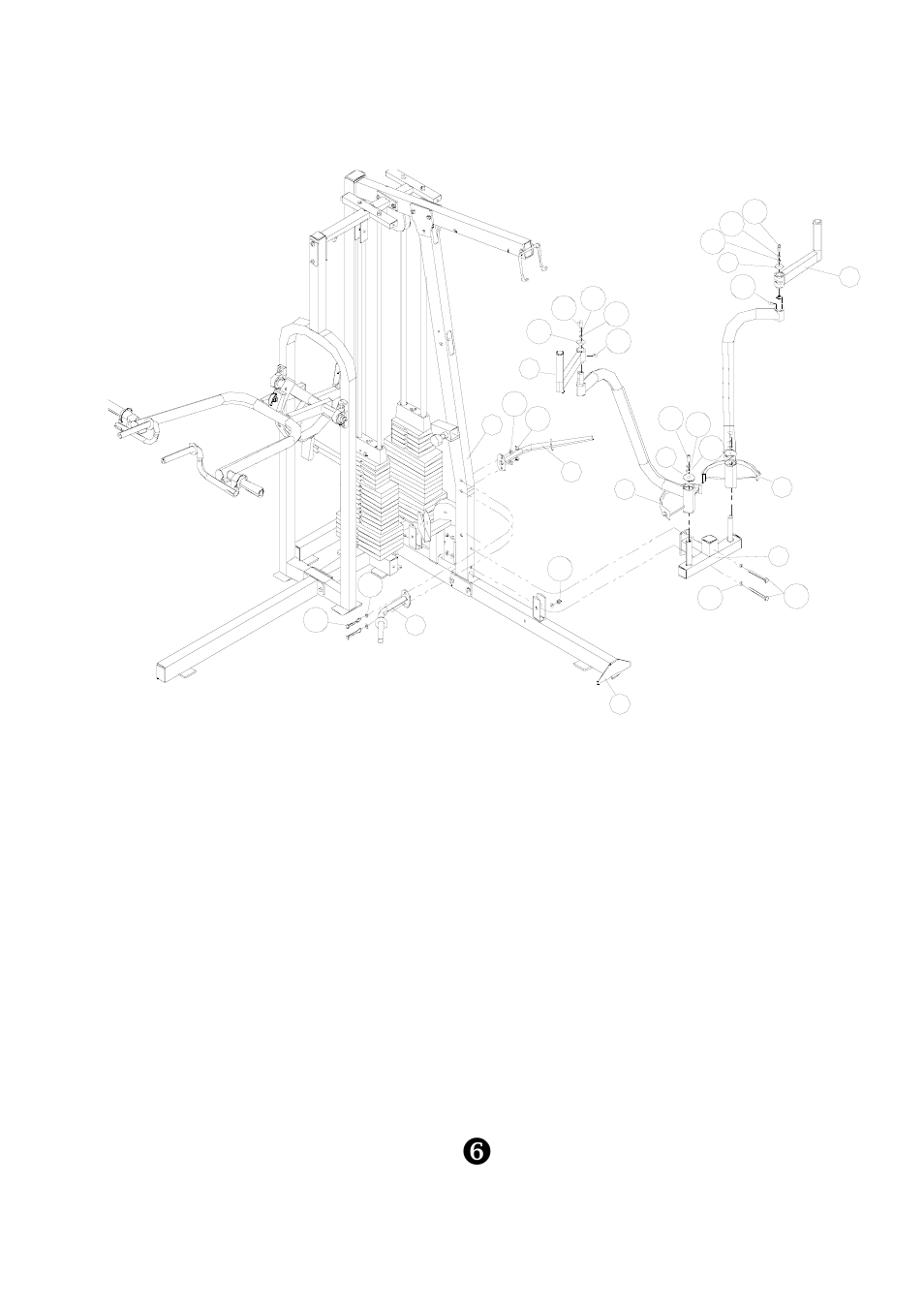 Assembly, Step 5 | Keys Fitness KPS-2000 User Manual | Page 8 / 20