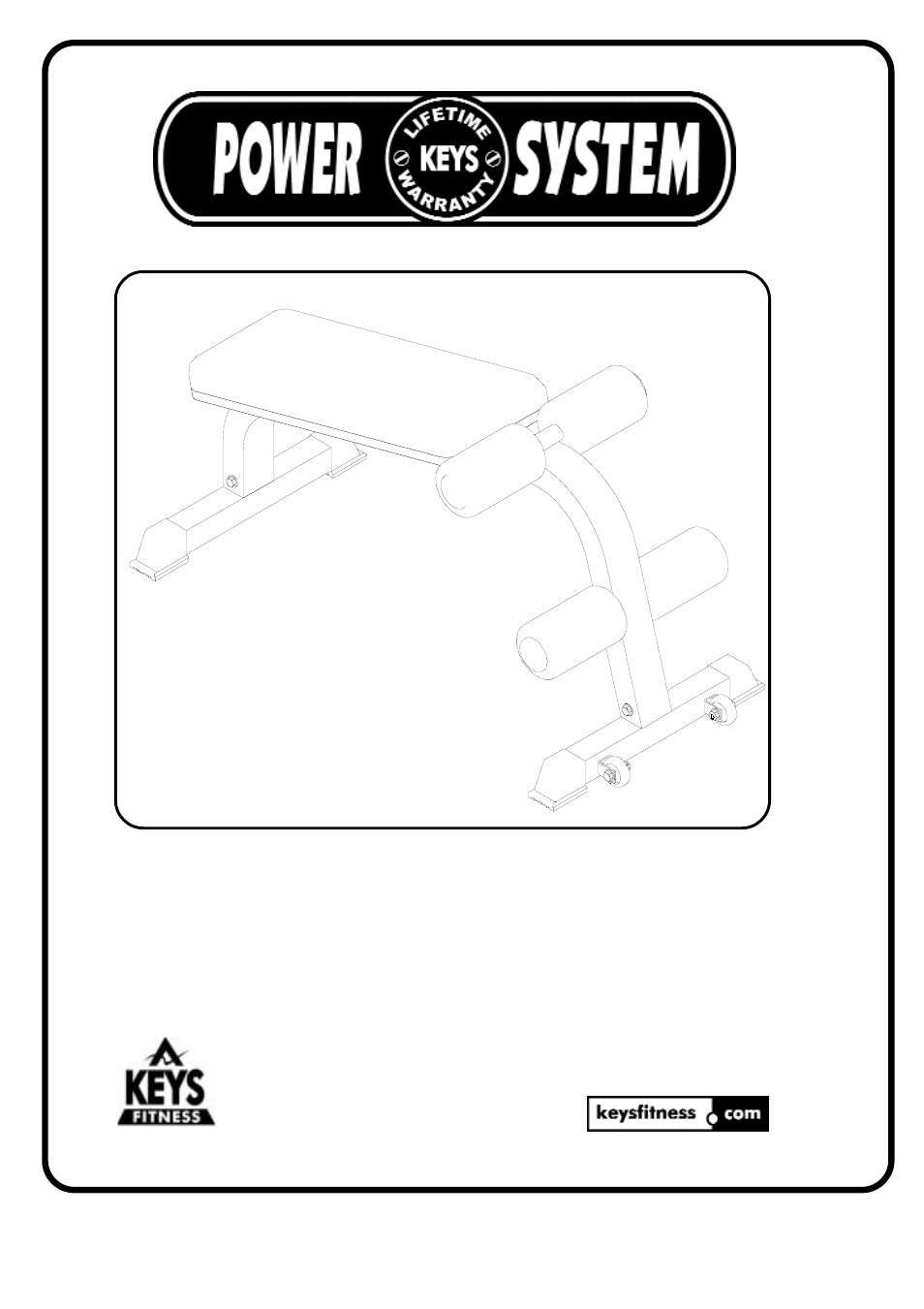 Keys Fitness ABDOMINAL CRUNCH KPS-AC User Manual | 8 pages