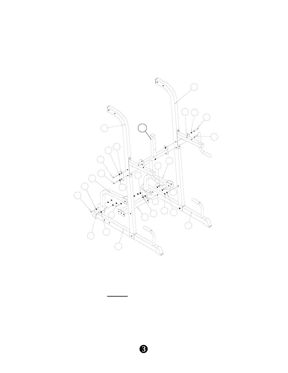 Assembly, Step 2 | Keys Fitness KPS-PT User Manual | Page 5 / 12