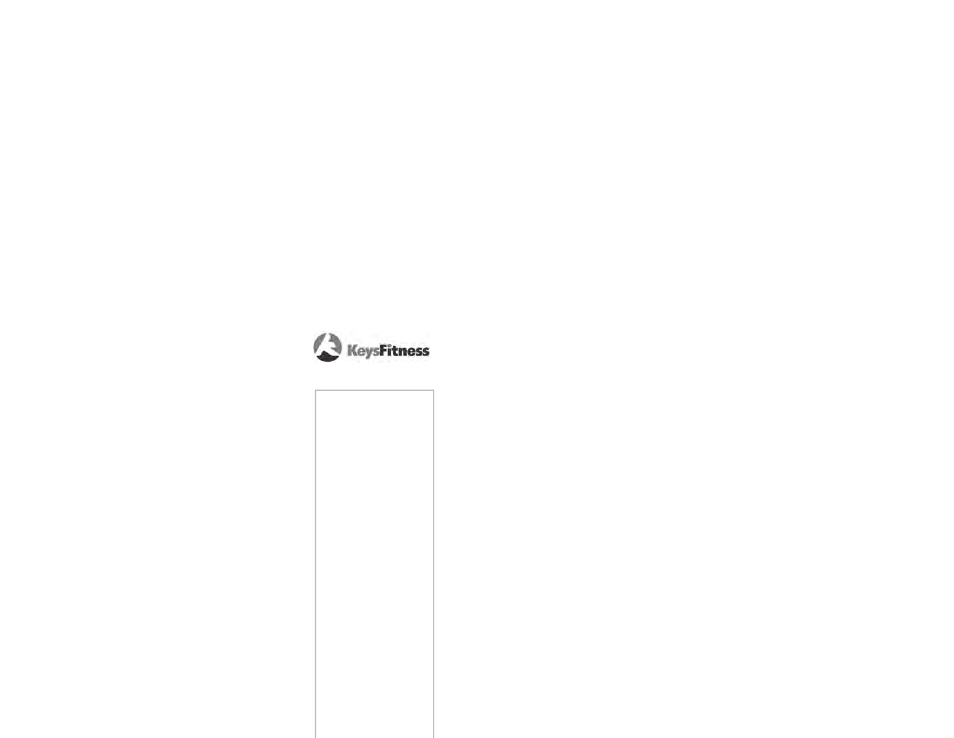 Workout information | Keys Fitness Series KF-R4.0 User Manual | Page 28 / 36