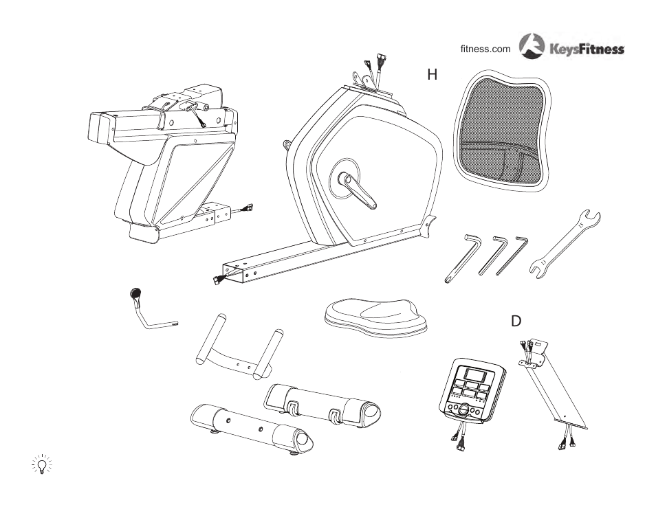 Be g a2 h c d tools f, A1 a11 | Keys Fitness Series KF-R4.0 User Manual | Page 5 / 36