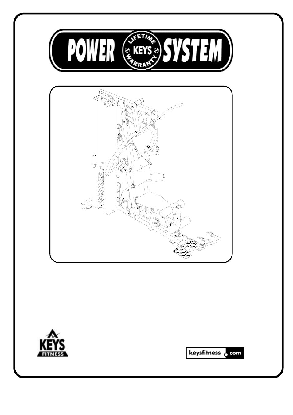 Keys Fitness KPS-1800 User Manual | 25 pages