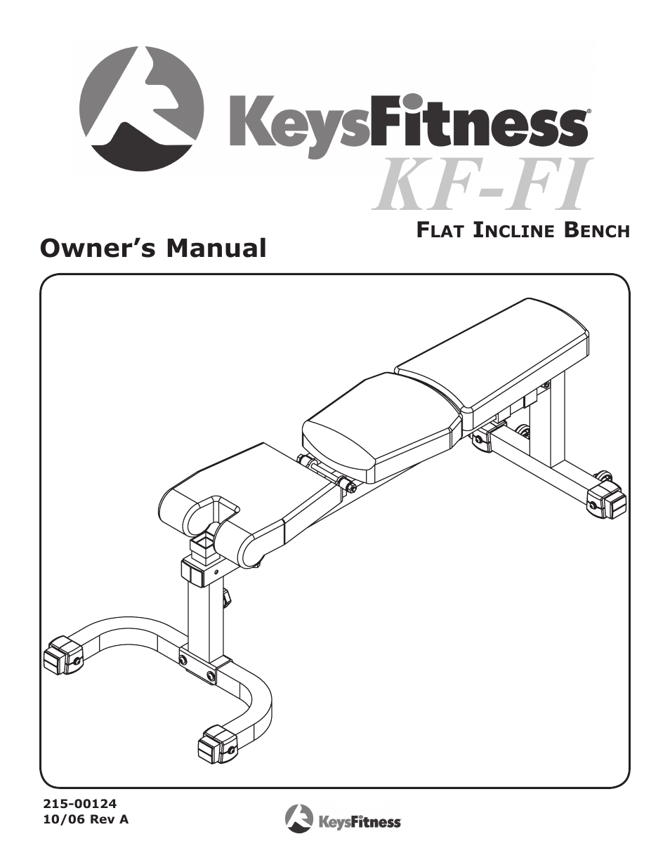 Keys Fitness KF-FI User Manual | 12 pages