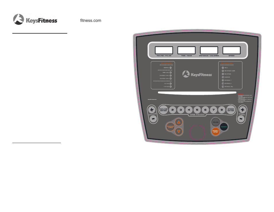 Keys Fitness KF-T2-0 User Manual | Page 14 / 36