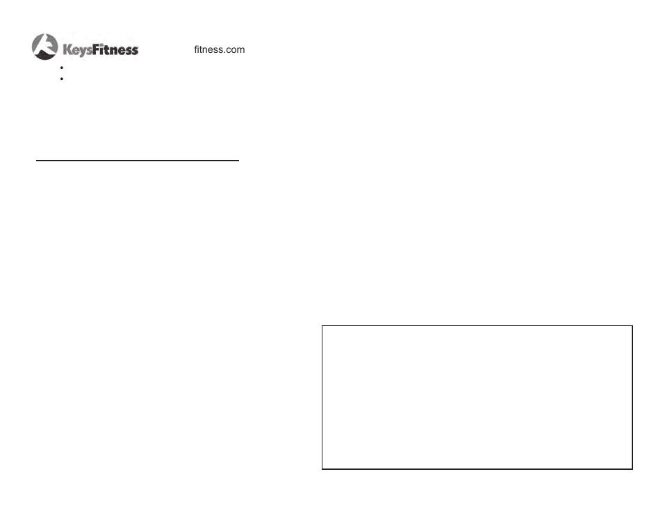 Keys Fitness KF-T2-0 User Manual | Page 20 / 36