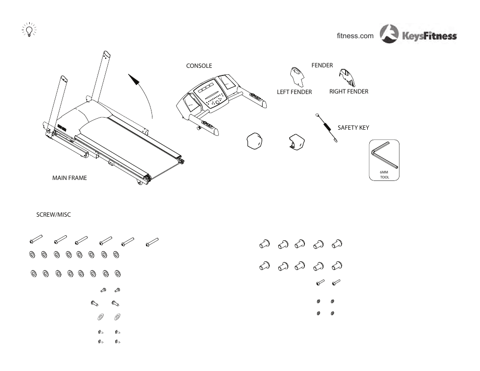 Keys Fitness KF-T2-0 User Manual | Page 5 / 36