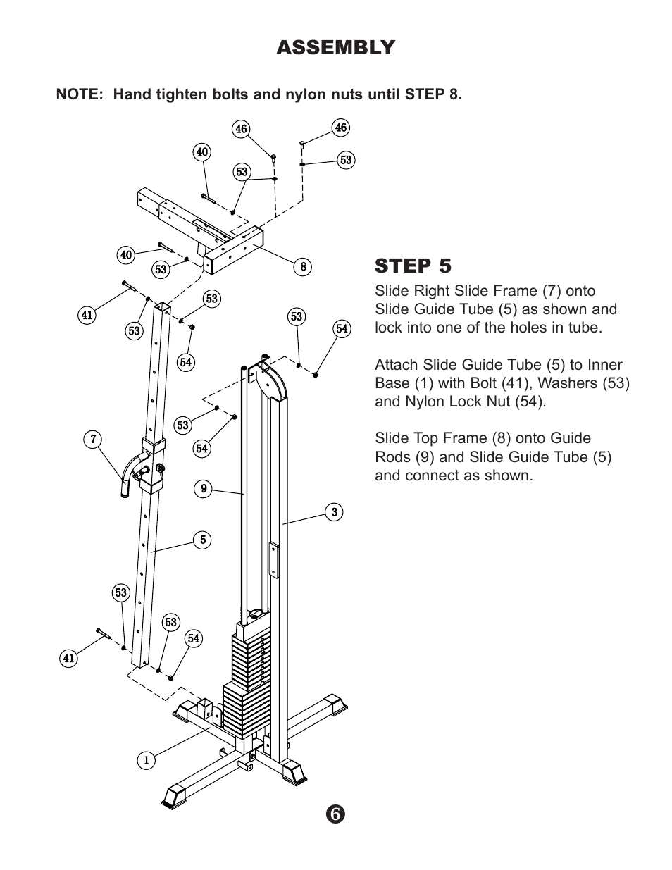 Keys Fitness CABLE CROSSOVER KPS-CC User Manual | Page 8 / 16