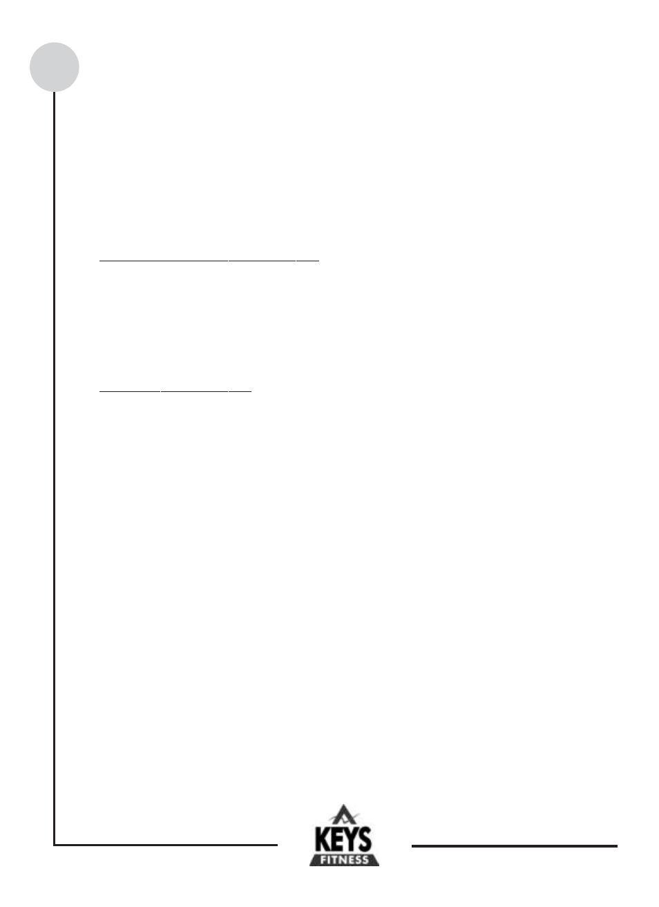 Error messages, 17 treadmill error messages | Keys Fitness HT601 User Manual | Page 17 / 20