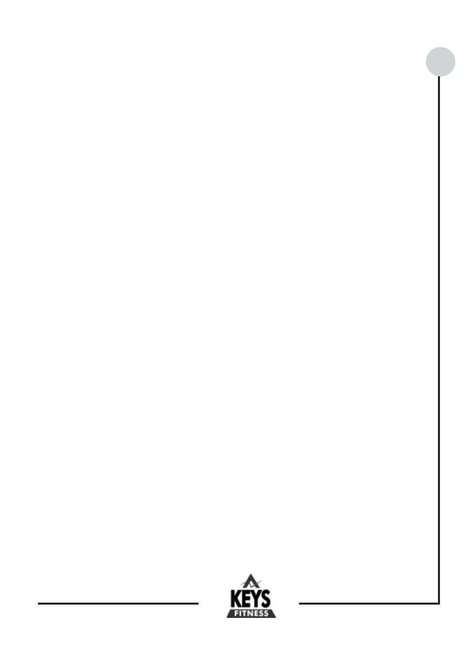 Keys Fitness HT601 User Manual | Page 2 / 20