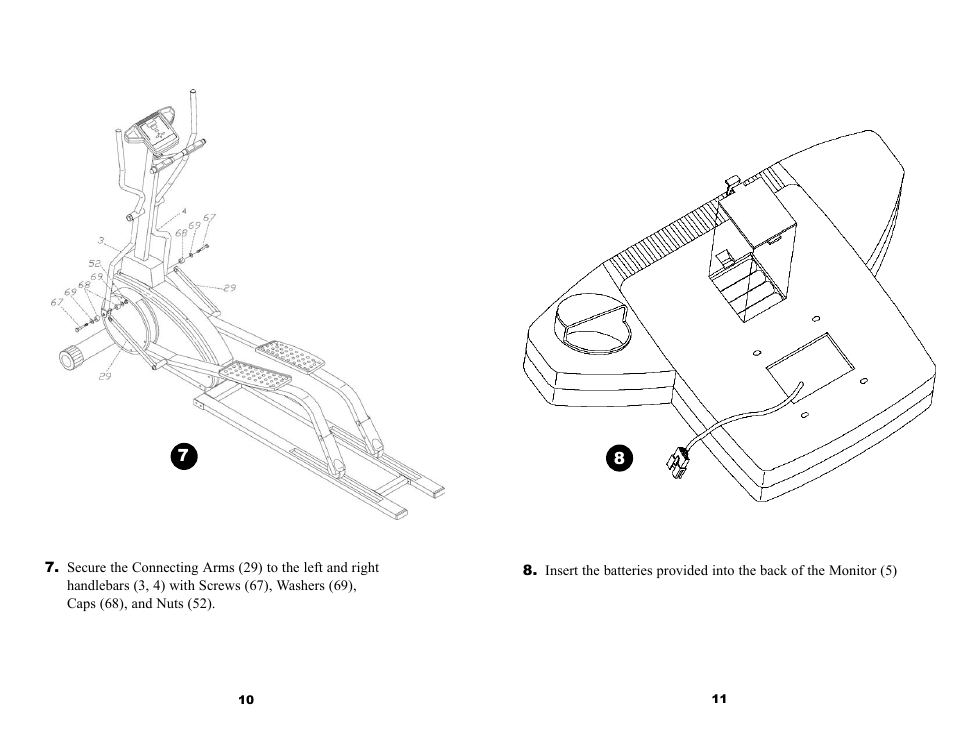 Keys Fitness CM850EL User Manual | Page 7 / 12
