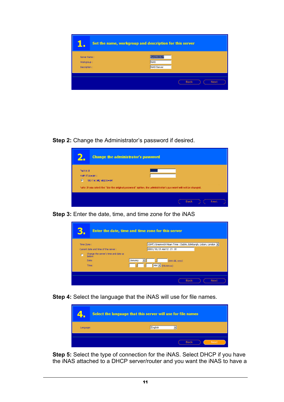 Kanguru Solutions iNAS-100 User Manual | Page 11 / 59