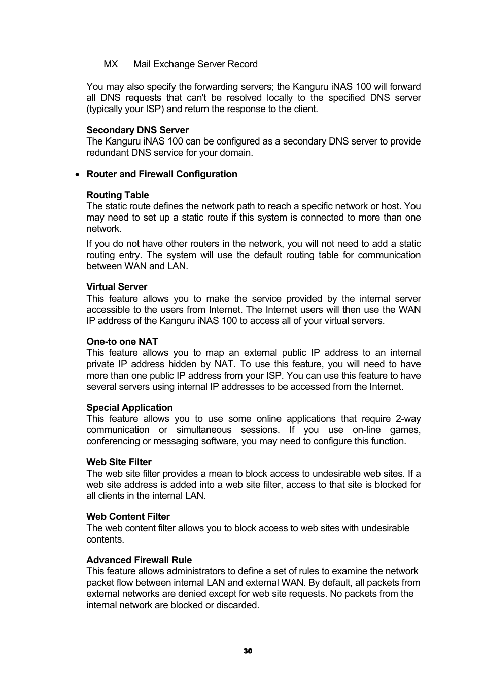 Kanguru Solutions iNAS-100 User Manual | Page 30 / 59