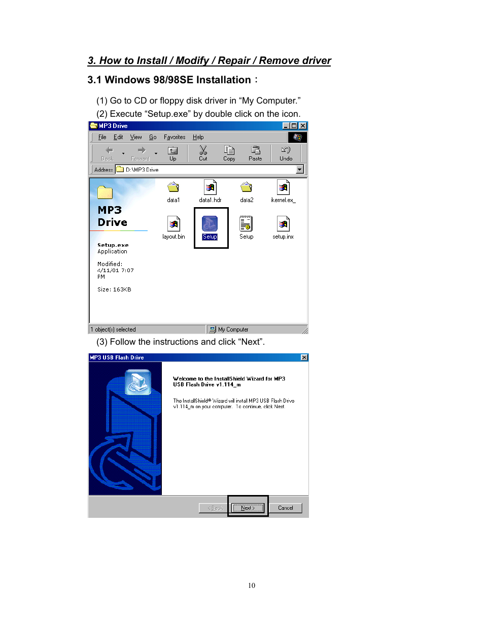 Kanguru Solutions mp3 player and usb flash drive User Manual | Page 11 / 19